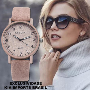 Mais uma Novidade Direto da ITALIA para Você Relógio Feminino Luxo, Estilo Livre Casual Feminino